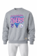 Mitchell & Ness 90s Reflective Heather Crewneck Sweatshirt San Francisco 76er L