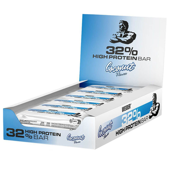 MHD Weider 32% Protein Bar 60g Riegel 12 Riegel Karton Kokos