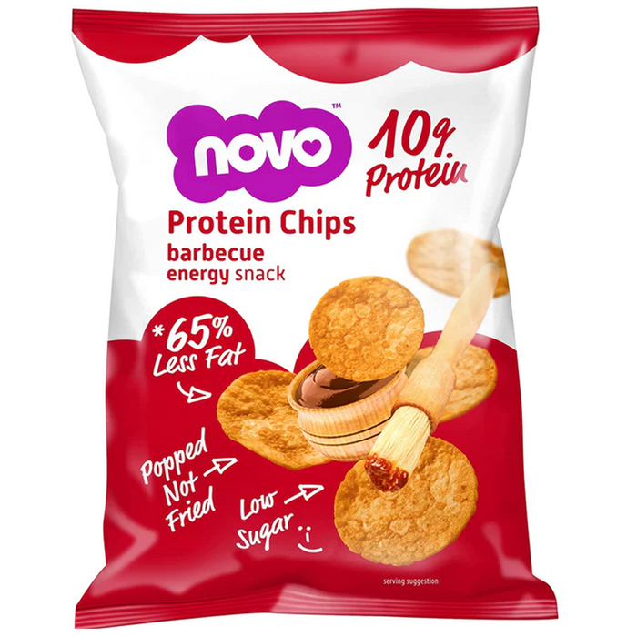 Novo Nutrition Protein Chips 30g x 6 BBQ