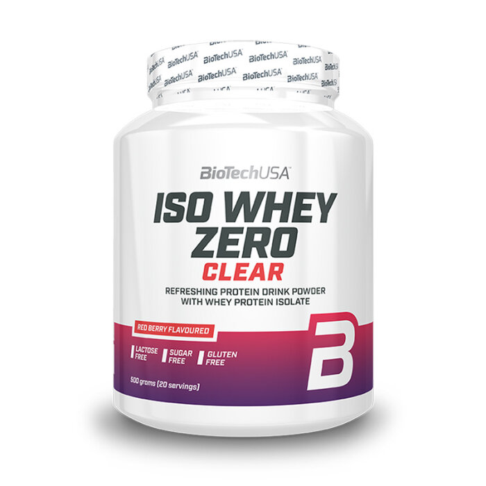 Biotech USA Iso Whey Zero Clear Protein laktosefrei 400g Dose