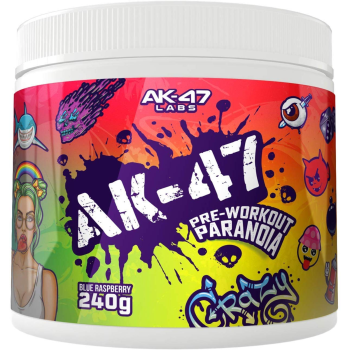 AK47-Labs Paranoia Booster 240g Pulver Dose Green Apple