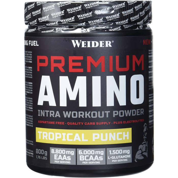 Weider Premium Amino Intra Workout Powder 800g Dose Tropical Punch