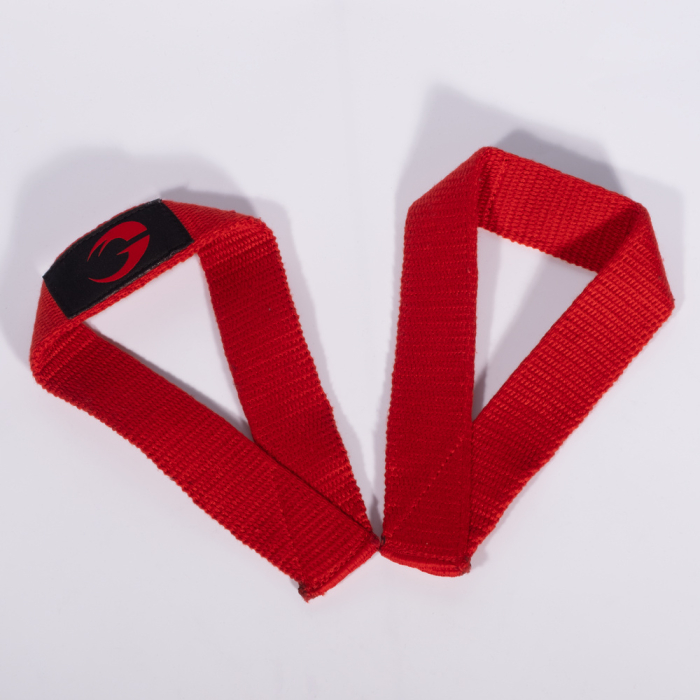 GASP Olympic Lifting Straps Zughilfen Red