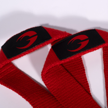 GASP Olympic Lifting Straps Zughilfen Red