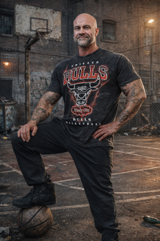 Mitchell & Ness Oversized Graphic Tee