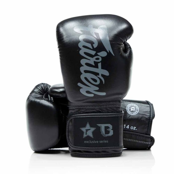Fairtex FXB Boxhandschuhe V2 Schwarz 16OZ