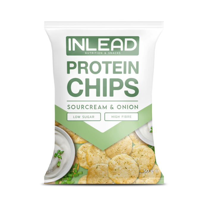 MHD Inlead Protein Chips 6 x 50 g Beutel Sour Cream & Onion