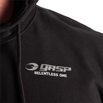 GASP Relentless One Classic Hood Black White S