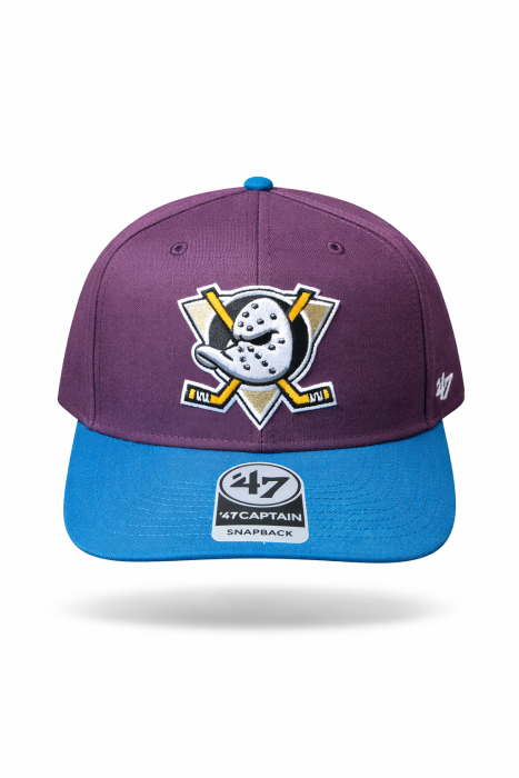 47 Brand Anaheim Ducks Plum No Shot Two Tone