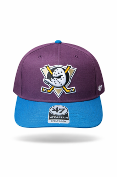 47 Brand Anaheim Ducks Plum No Shot Two Tone