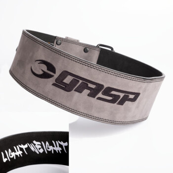 GASP Lightweight Training Belt Grey-Black S