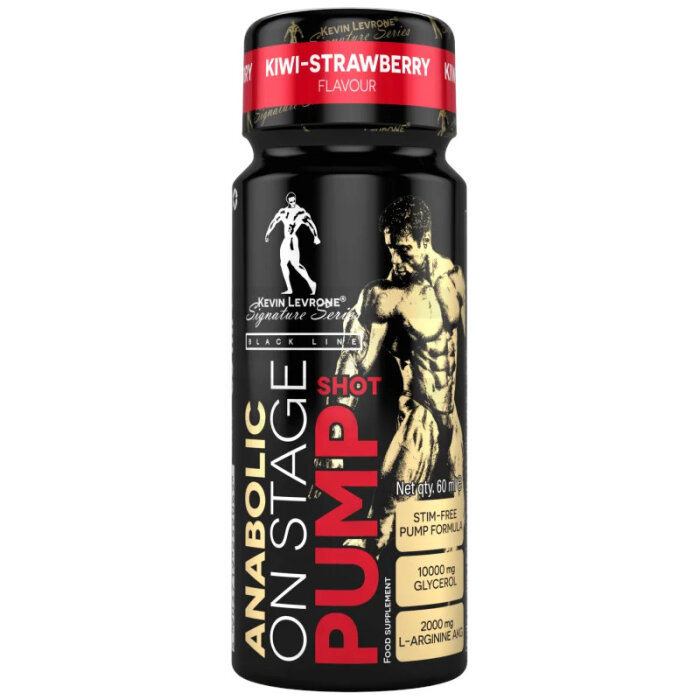 Kevin Levrone Anabolic On Stage Pump Shot 24 x 60ml Stim Free