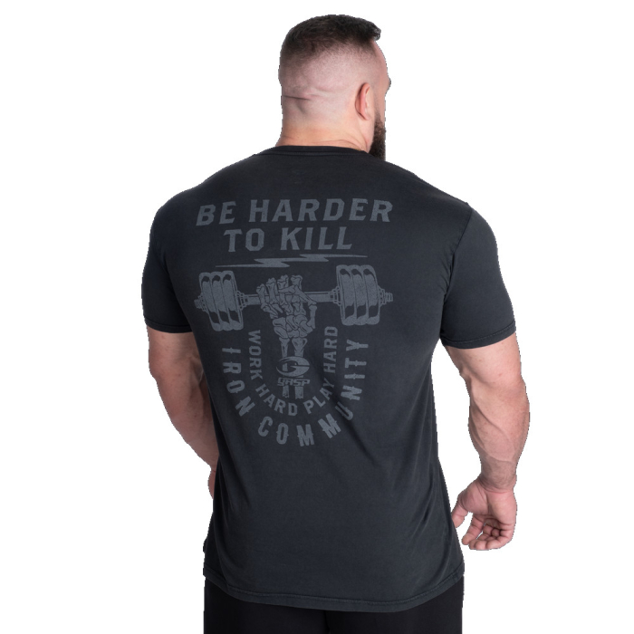 GASP HTK Standard Tee  Washed Black XXXL