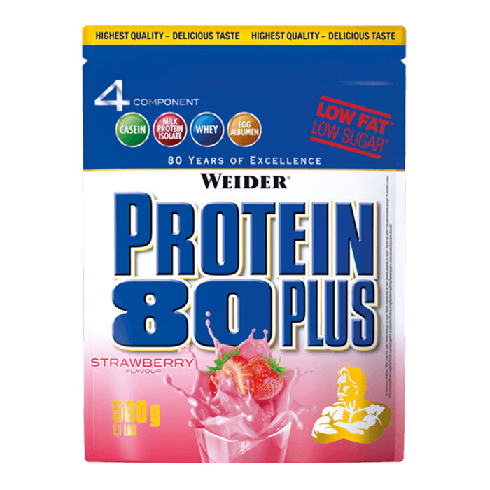 Weider Protein 80 Plus 500g Beutel Himbeere Sahne