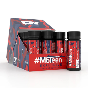Dorian Yates M6Teen Liquid Pre Workout Shot 12 x 60ml