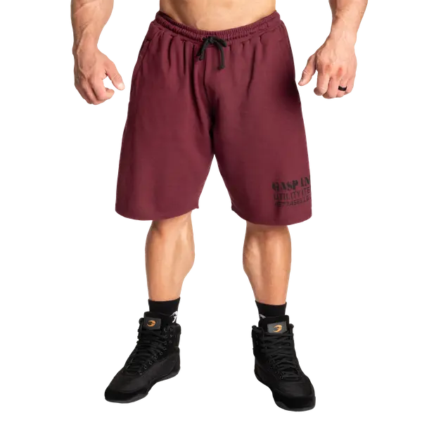 GASP Thermal Shorts Maroon