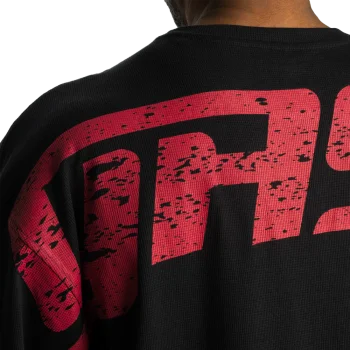 GASP Giant Killer Iron Tee Asphalt-Red