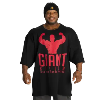 GASP Giant Killer Iron Tee Asphalt-Red XXXL