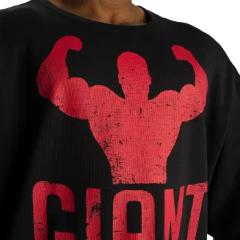 GASP Giant Killer Iron Tee Asphalt-Red XXXL