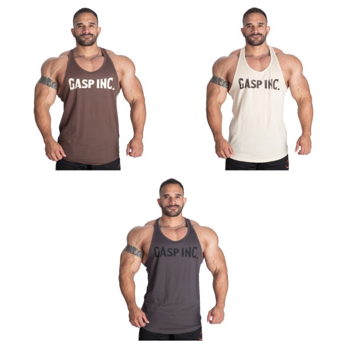 GASP Essential T-Back Tank Top