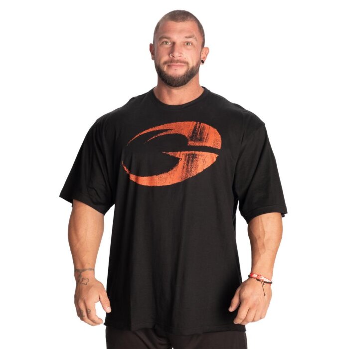 GASP Pump Cover Iron Tee Black Flame