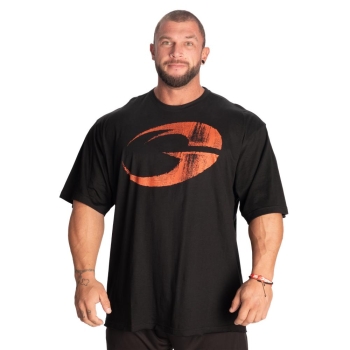GASP Pump Cover Iron Tee Black Flame