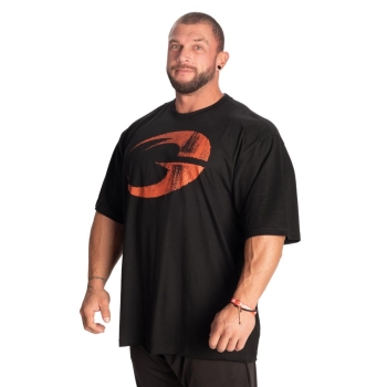 GASP Pump Cover Iron Tee Black Flame