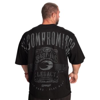 GASP NC Iron Tee Black