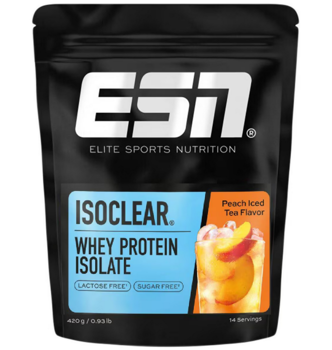 ESN Isoclear Whey Isolate Protein 420g Beutel Peached Iced Tea