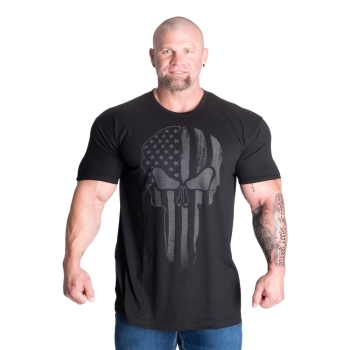 GASP Skull Standard Tee Black