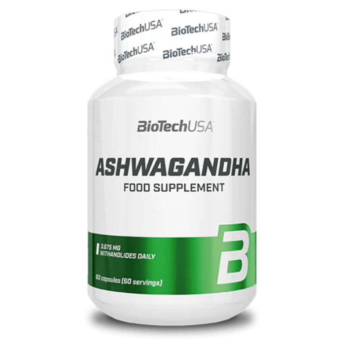 BioTechUSA Ashwagandha 60 Kapseln Dose