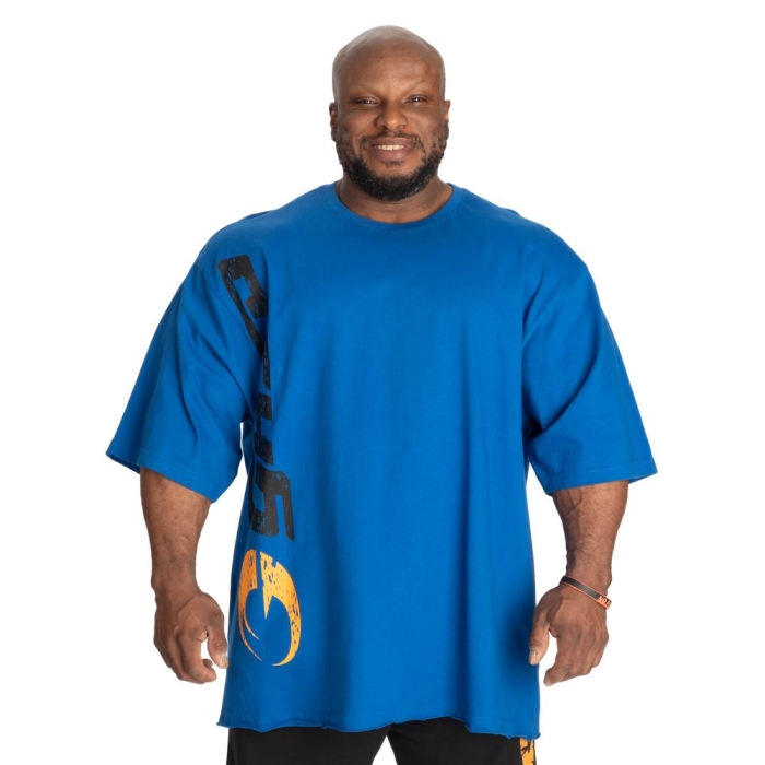 GASP Iron Tee Cobalt Blue L