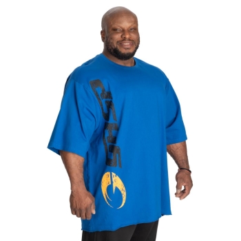 GASP Iron Tee Cobalt Blue L