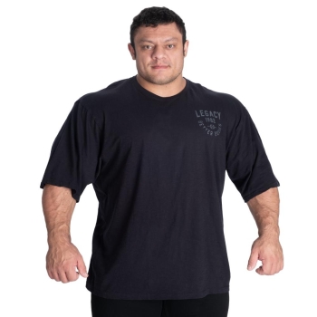 Better Bodies Legacy Slub Iron Tee Washed Black