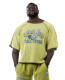 LP Legal Power Neon Raglan Rag Top Oldschool Spikes Boston Gelb XXXL