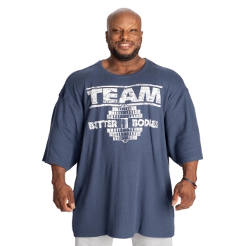 Better Bodies Team Iron Thermal Tee Sky Blue