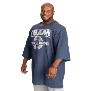 Better Bodies Team Iron Thermal Tee Sky Blue