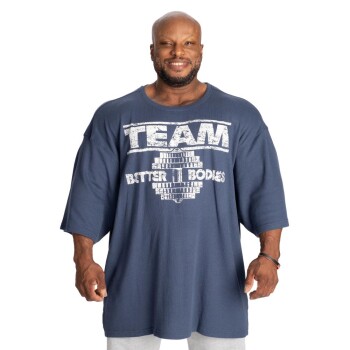 Better Bodies Team Iron Thermal Tee Sky Blue M