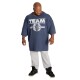 Better Bodies Team Iron Thermal Tee Sky Blue M