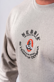 NEBBIA Oversized Sweatshirt (Pullover) 797 Light Grey