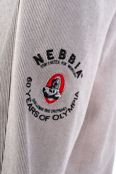 NEBBIA Oversized Sweat Jogginghose Signature 796 Light Grey