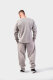 NEBBIA Oversized Sweat Jogginghose Signature 796 Light Grey