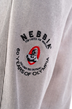 NEBBIA Oversized Sweat Jogginghose Signature 796 Light Grey L