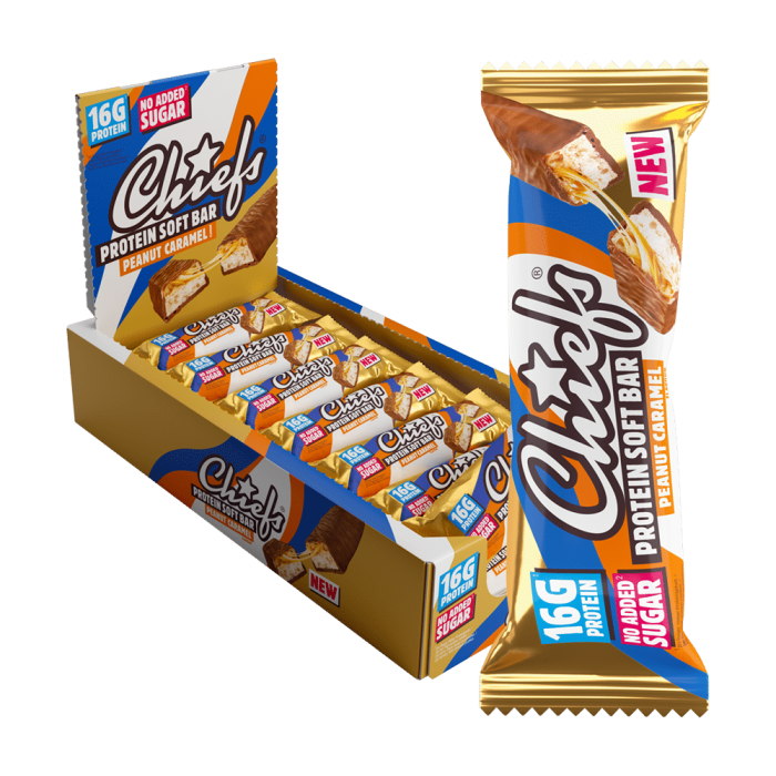 Chiefs Protein Bar 55g Riegel Softbar
