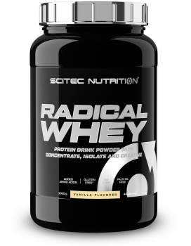 Scitec Nutrition Radical Whey 1000g Pulver Dose