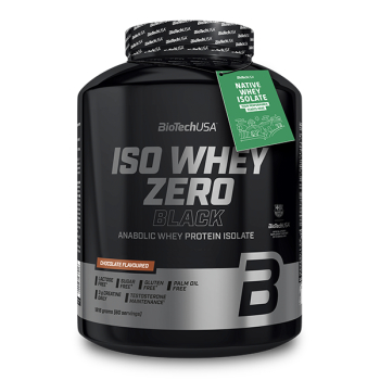 Biotech USA Iso Whey Zero BLACK Protein 1816g Dose