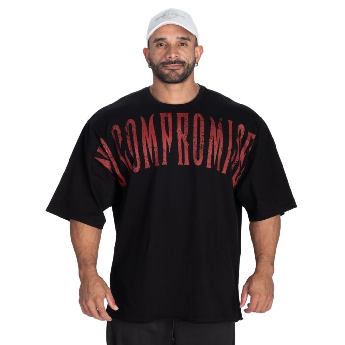 GASP NC Iron Tee Black Red