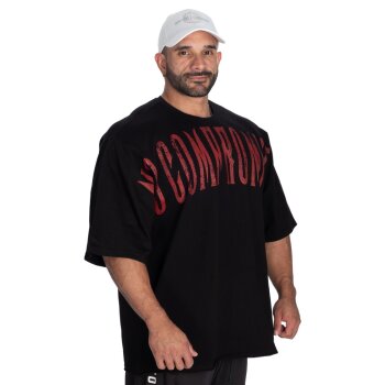 GASP NC Iron Tee Black Red