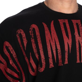 GASP NC Iron Tee Black Red