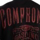 GASP NC Iron Tee Black Red